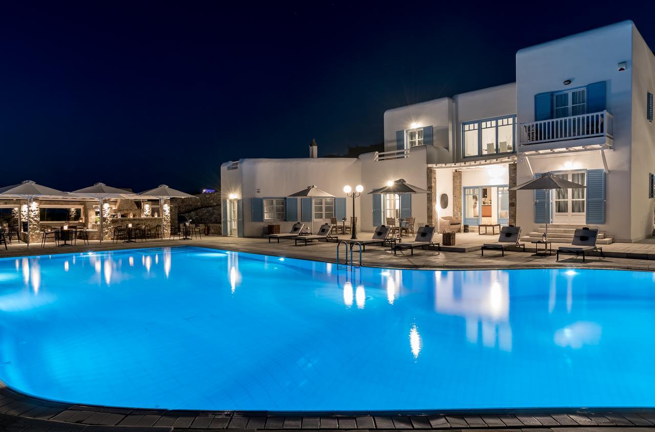 Capo Di Mykonos Resort Agios Ioannis Diakoftis エクステリア 写真
