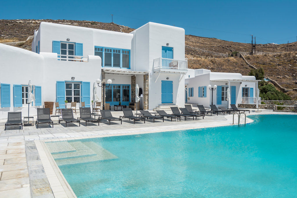 Capo Di Mykonos Resort Agios Ioannis Diakoftis エクステリア 写真